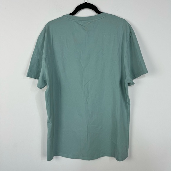 Zyia Teal Mint Green Short Sleeve Top Active Gym Workout - Picture 2 of 5